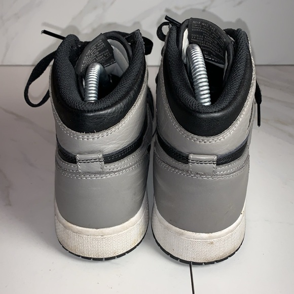 Nike Air Jordan 1 Retro High Og Shadow Gs Sz 6.5 Ds! Bred Toe Royal - Picture 5 of 8